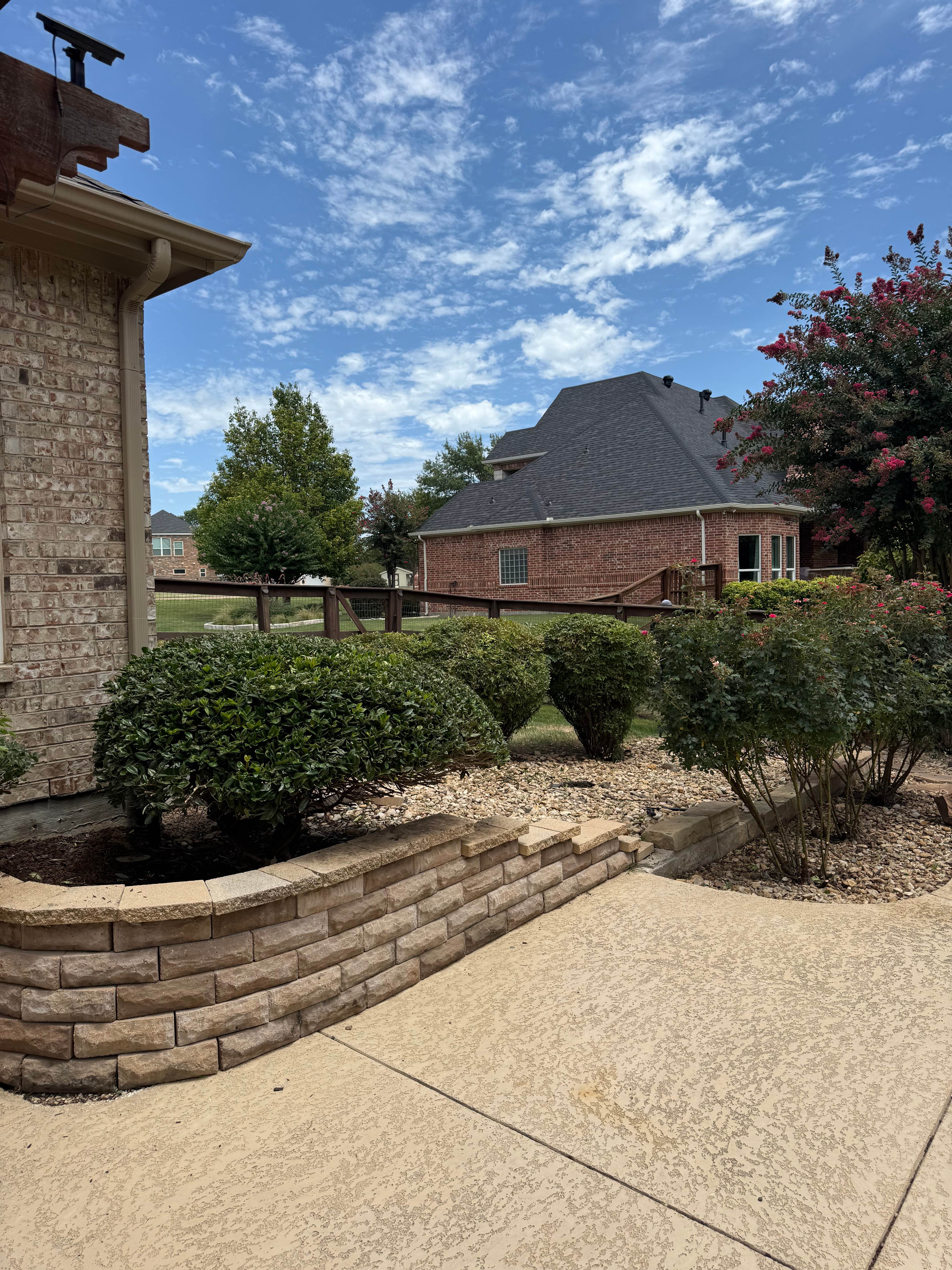 Stone Retaining Wall Design